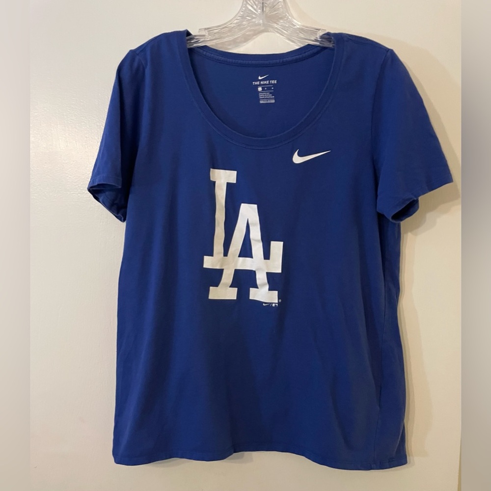 Nike Los Angeles Dodgers Nike Tee LA Dodgers Blue SZ L